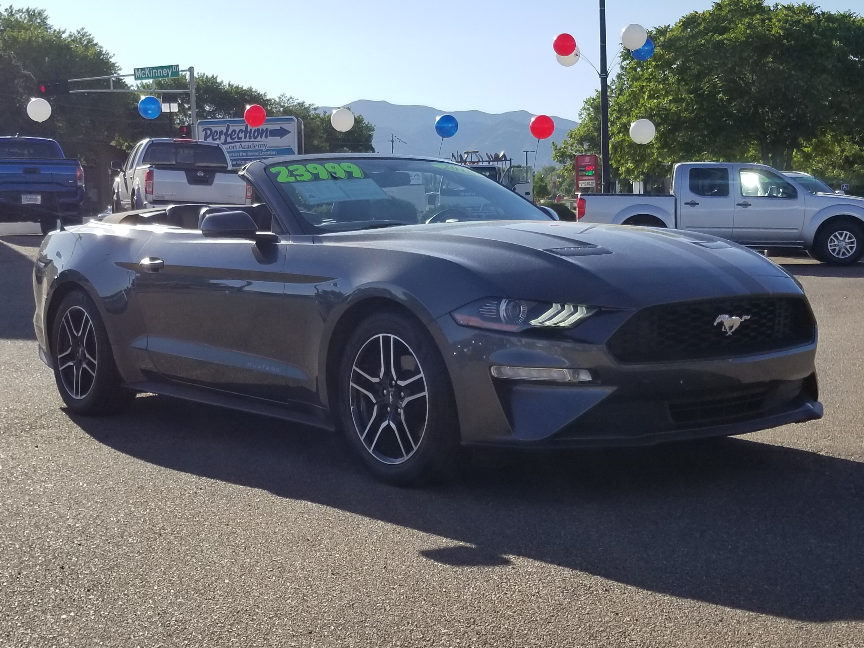 Pre-Owned 2018 Ford Mustang EcoBoost Premium Convertible in Albuquerque ...