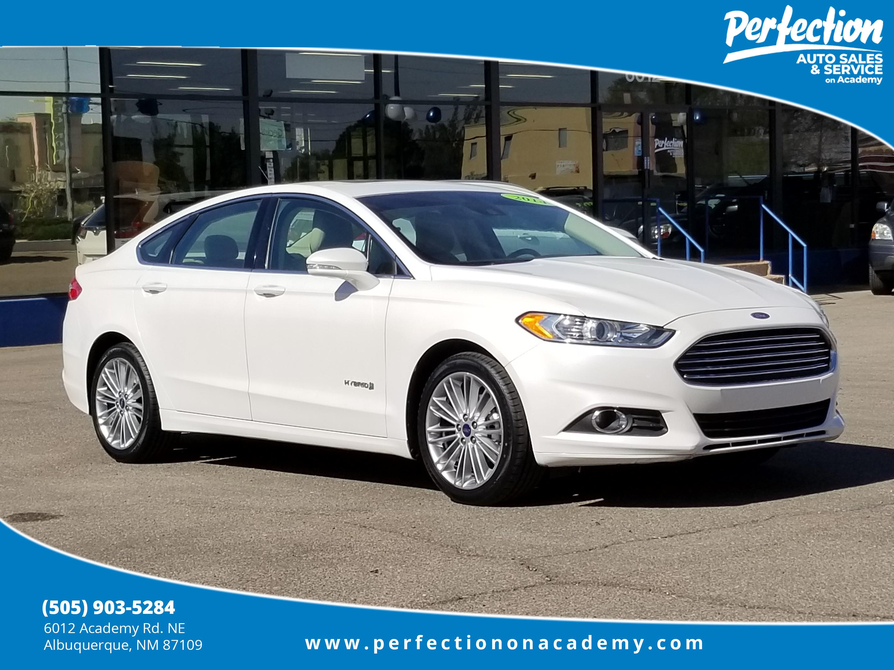 Pre-Owned 2014 Ford Fusion SE Hybrid 4dr Car in Albuquerque #AP0898 ...