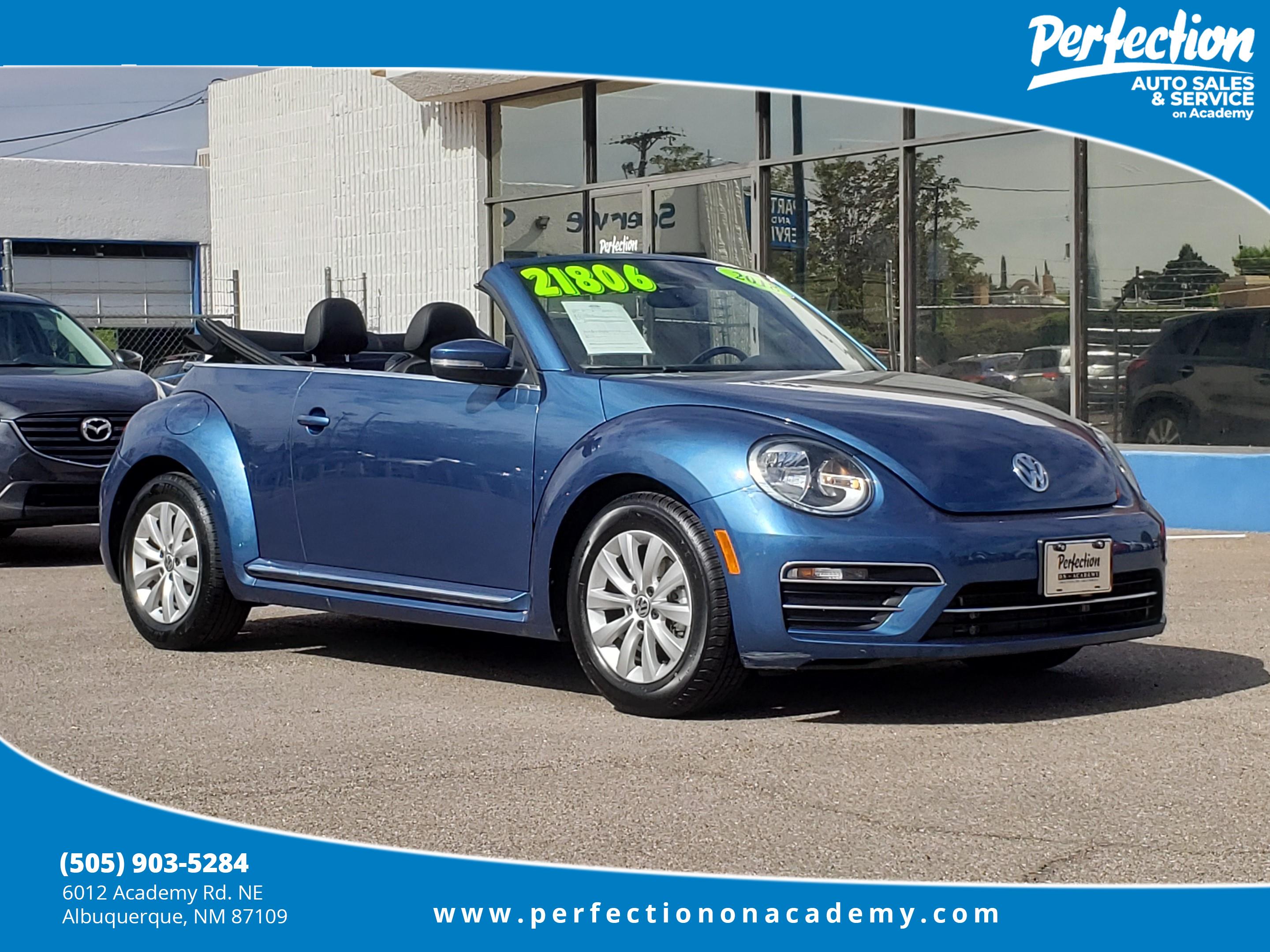 Pre-Owned 2018 Volkswagen Beetle Convertible Convertible In Albuquerque ...