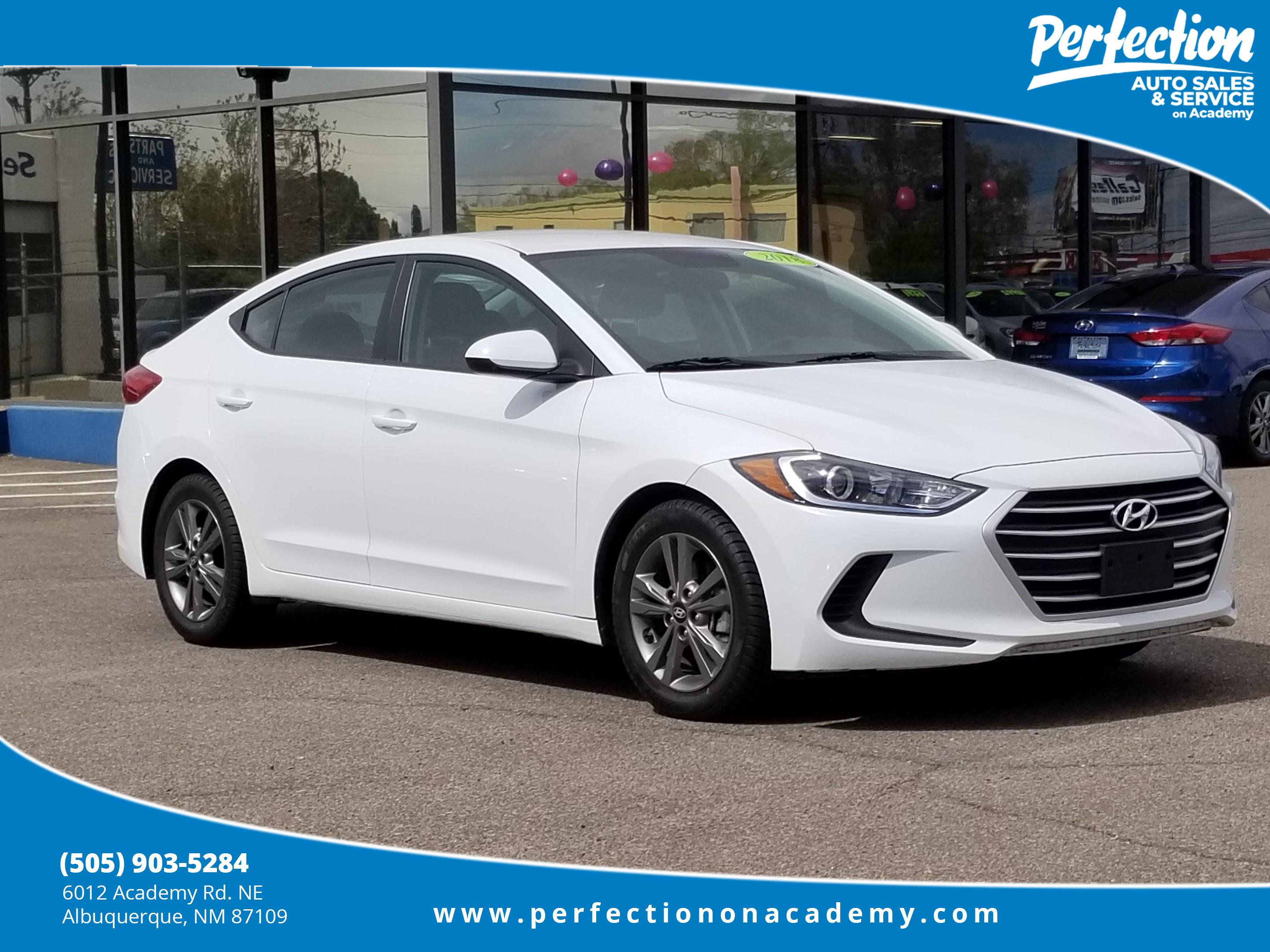 Pre-Owned 2018 Hyundai Elantra SEL 4dr Car in Albuquerque ...